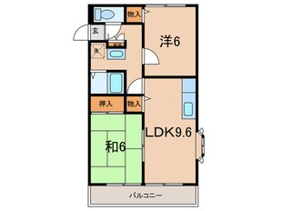 ファミール溝口の物件間取画像